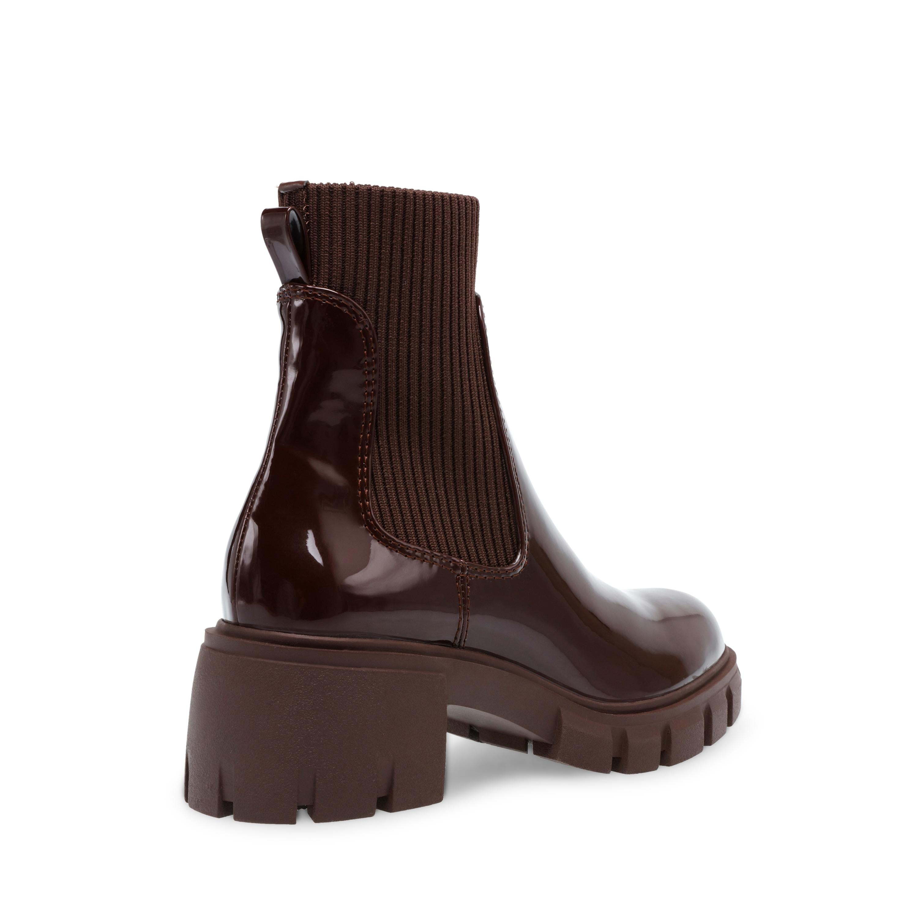 Hutch Brown Patent - Stivaletti Donna Marroni SMSHUTCH-BRW  STEVE MADDEN 