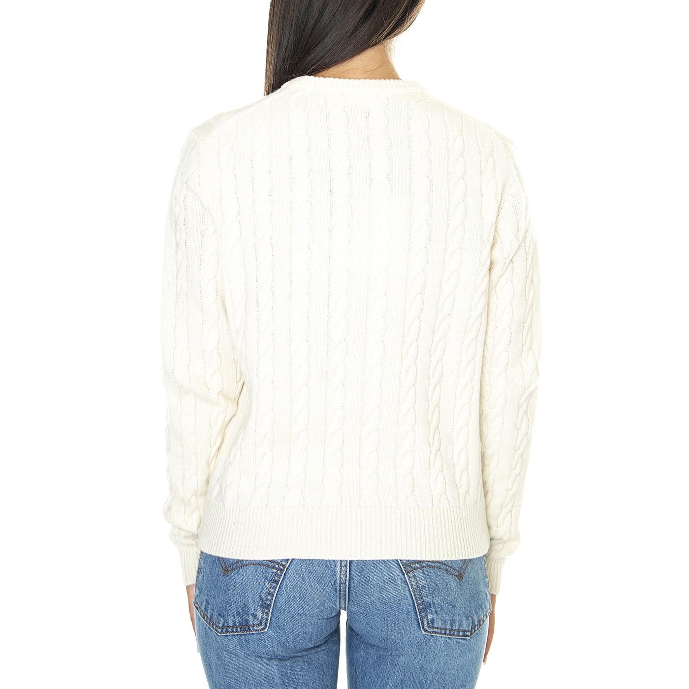 Pullover AF0663-NYV - Maglione Donna Bianco AF0633-NYV  LACOSTE 