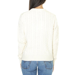 Pullover AF0663-NYV - Maglione Donna Bianco AF0633-NYV  LACOSTE 