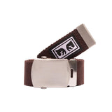 Big Boy Web Belt Brown Sugar - OBEY Herrengürtel, braun/mehrfarbig