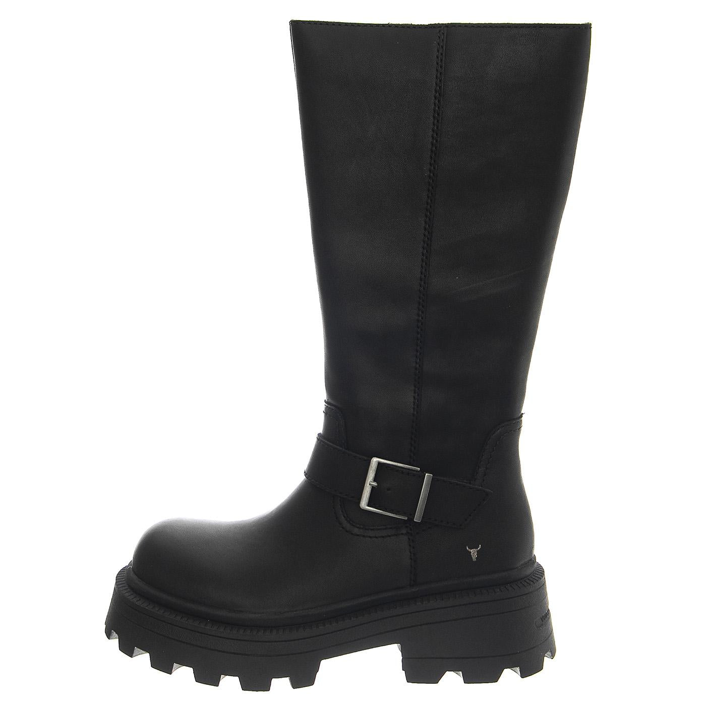 Trace Black Rock Leather - Stivali Donna Neri WSSTRACE-BLK  WINDSOR SMITH 