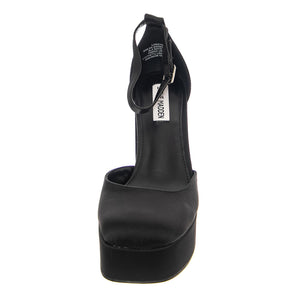 W' Londyn-Black Satin - Sandali Donna Neri SMLOND04S1-BLK  STEVE MADDEN 