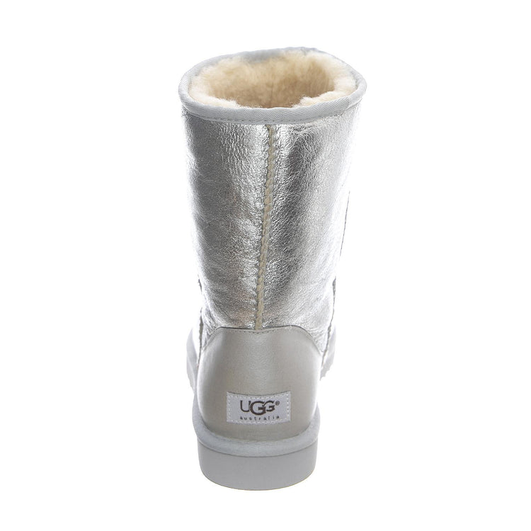 Classic Short Boots - Silver - Stivali Donna Argento UGSCLSSI5842W  UGG 