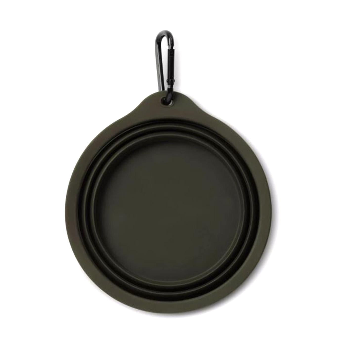 Wild Dog Foldable Bowl Olive / Wax - Ciotola per Cani in Silicone I035847.3DDXX  CARHARTT WIP 