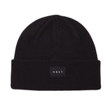 Virgil Beanie-Mütze Schwarz - Schwarze Mütze von OBEY ACCESSORIES