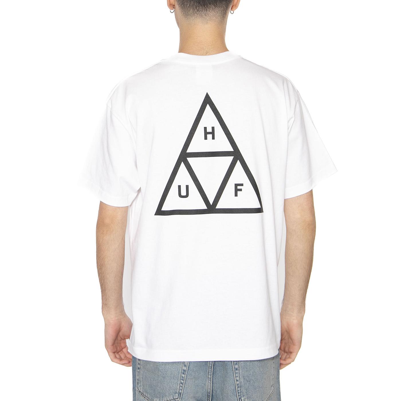 HUF Set TT S/S Tee White - Maglietta Girocollo Uomo Bianca TS01953-WHITE  HUF 