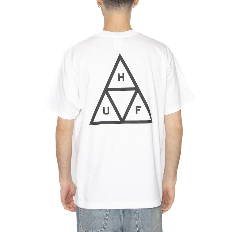 HUF Set TT S/S Tee White - Maglietta Girocollo Uomo Bianca TS01953-WHITE  HUF 