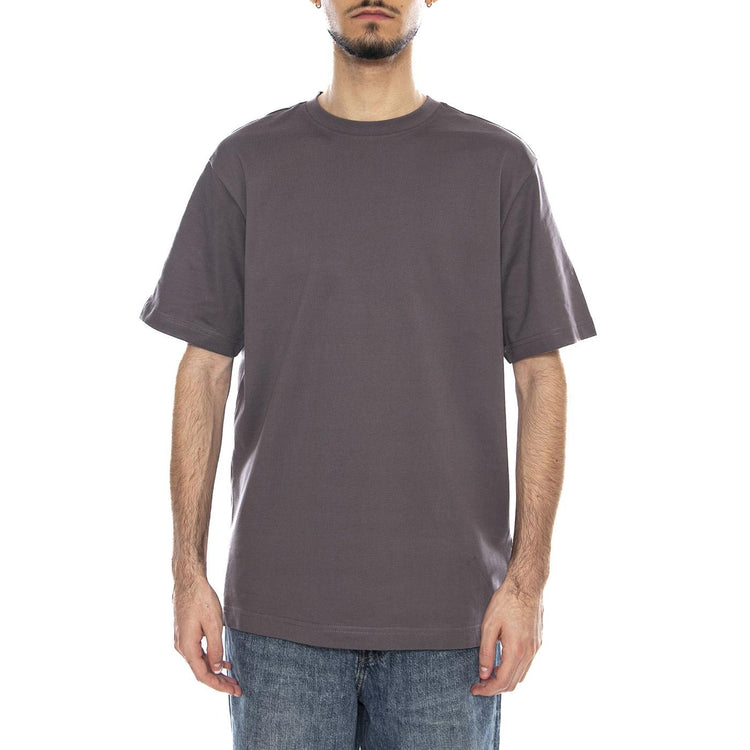 ONSFRED LIFE RLX SS Tee NOOS - Gray - Maglietta Girocollo Uomo Grigia 22022532-GREY GREY ONLY & SONS 