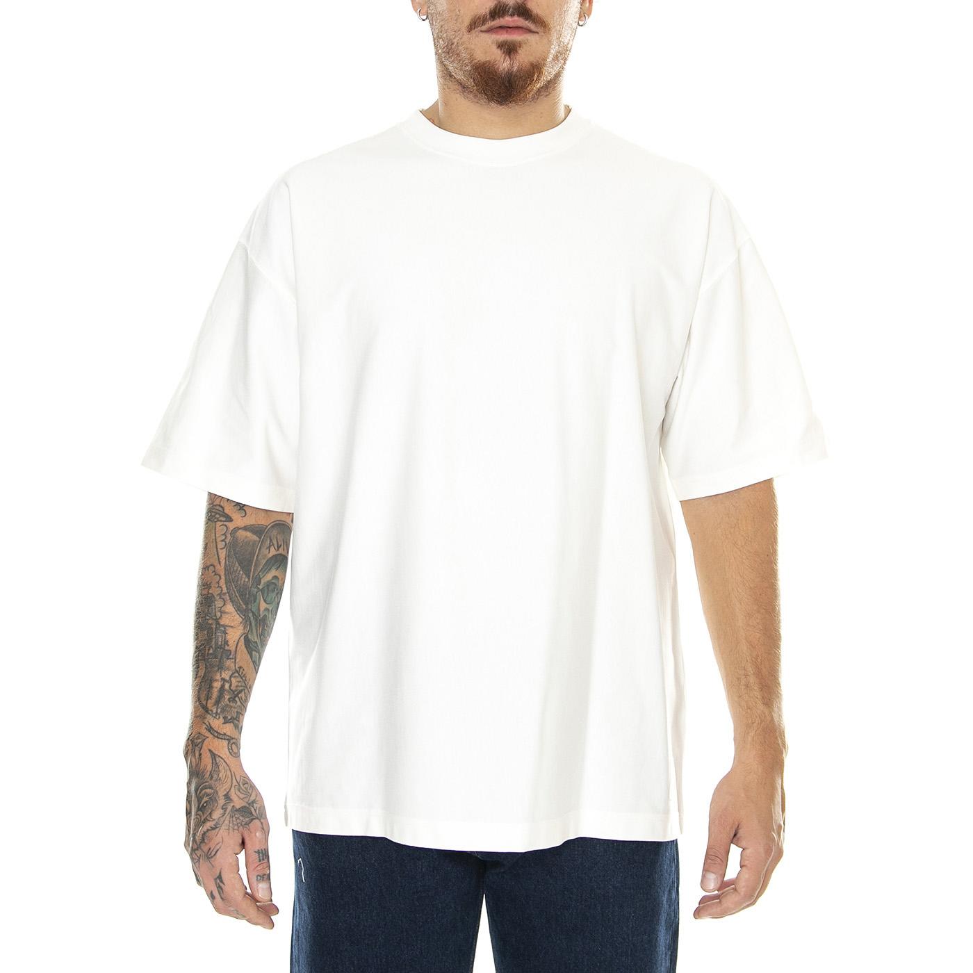 S/S Dawson T-Shirt Wax - Maglietta Girocollo Uomo Bianca I032317.D6XX  CARHARTT WIP 