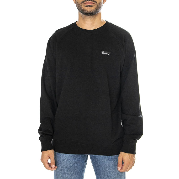 Badge Sweatshirt Black - Felpa Uomo Nera PFD0346-023  PENFIELD 