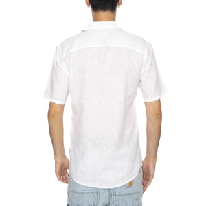Onscaiden Life Solid Resort White - Camicia Mancihe Corte Uomo Bianca 22025116-W  ONLY & SONS 