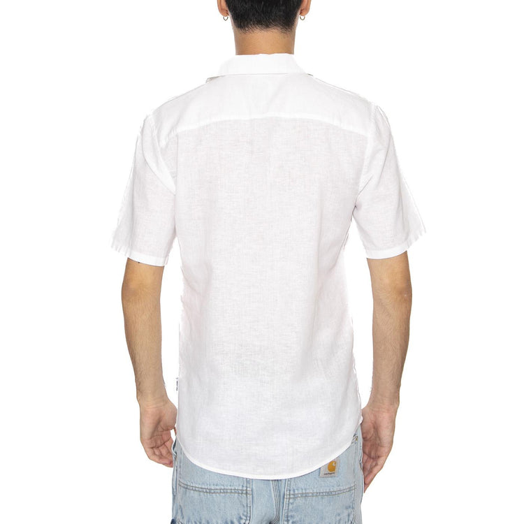 Onscaiden Life Solid Resort White - Camicia Mancihe Corte Uomo Bianca 22025116-W  ONLY & SONS 