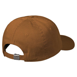 Madison Logo Cap Deep H Brown / Black - Cappellino con Visiera Marrone I023750.1QBXX  CARHARTT WIP 