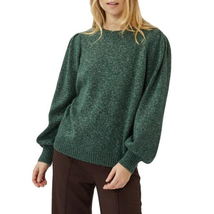 GUNNVA PINE GROVE GREEN - Maglione Girocollo Donna Verde 207309249 5406 MINIMUM 