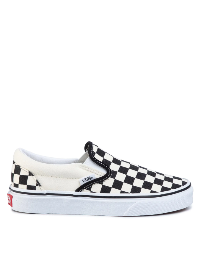 UA CLASSIC SLIP-ON CHBD BLKWH - Scarpe Profilo Basso Slip-On Uomo Checkerboard Nere / Bianche VN000EYEBWW1 . VANS 