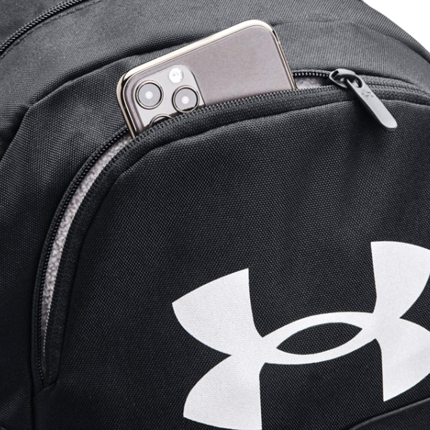 UA Hustle Sport Backpack Black - Zaino Nero 77-1364181-1  UNDER ARMOUR 