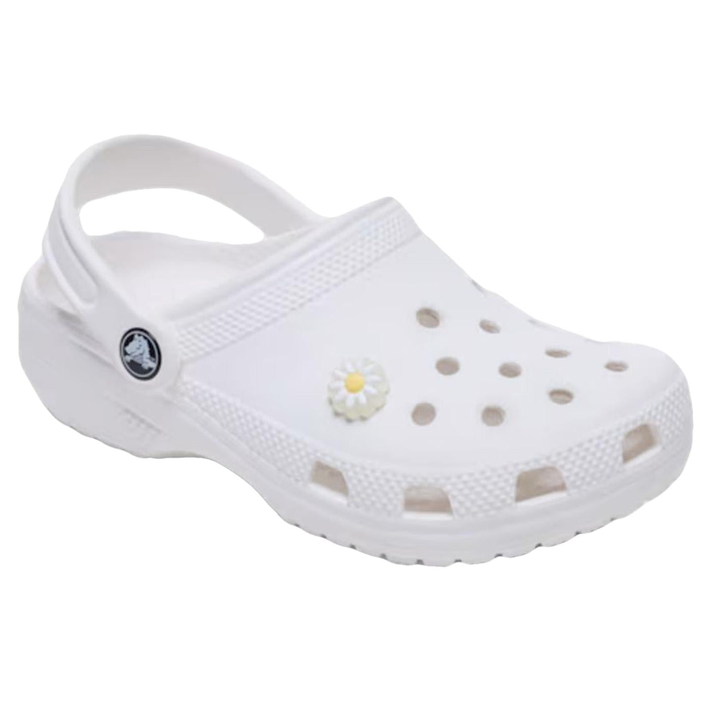 Tiny Darling Daisy - Charm per Calzature Crocs Bianco / Giallo CR.5807 JIB UCOL CROCS 