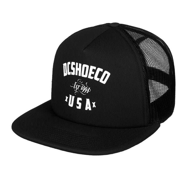 DC Cappellino Sugihara Trucker Black ADYHA03545-KVJ0  DC 
