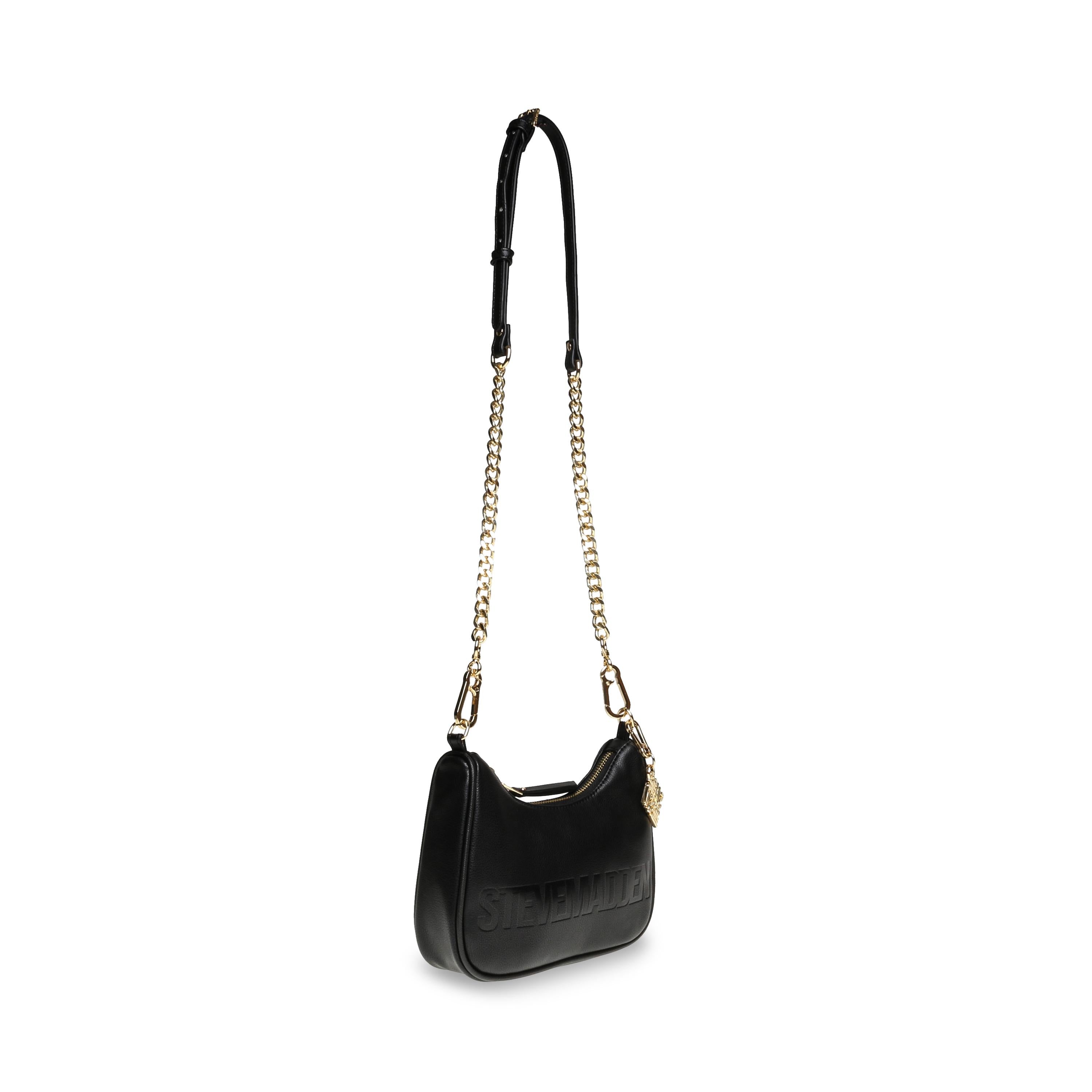 BPrime Black / Gold - Borsa Nera SMABPRIME-B-G  STEVE MADDEN 