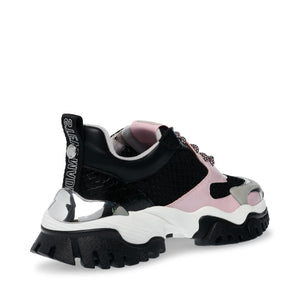 Trilling Pink / Blk - Scarpe Stringate Profilo Basso Donna Rosa / Nere SMPTHRILLING-PIN  STEVE MADDEN 