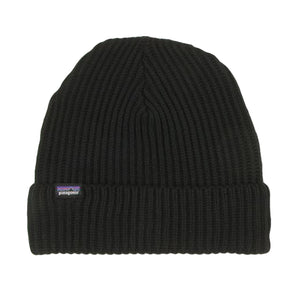 FISHERMAN'S ROLLED BEANIE BLACK - Cappellino a Cuffia Nero 29105 BLK PATAGONIA 