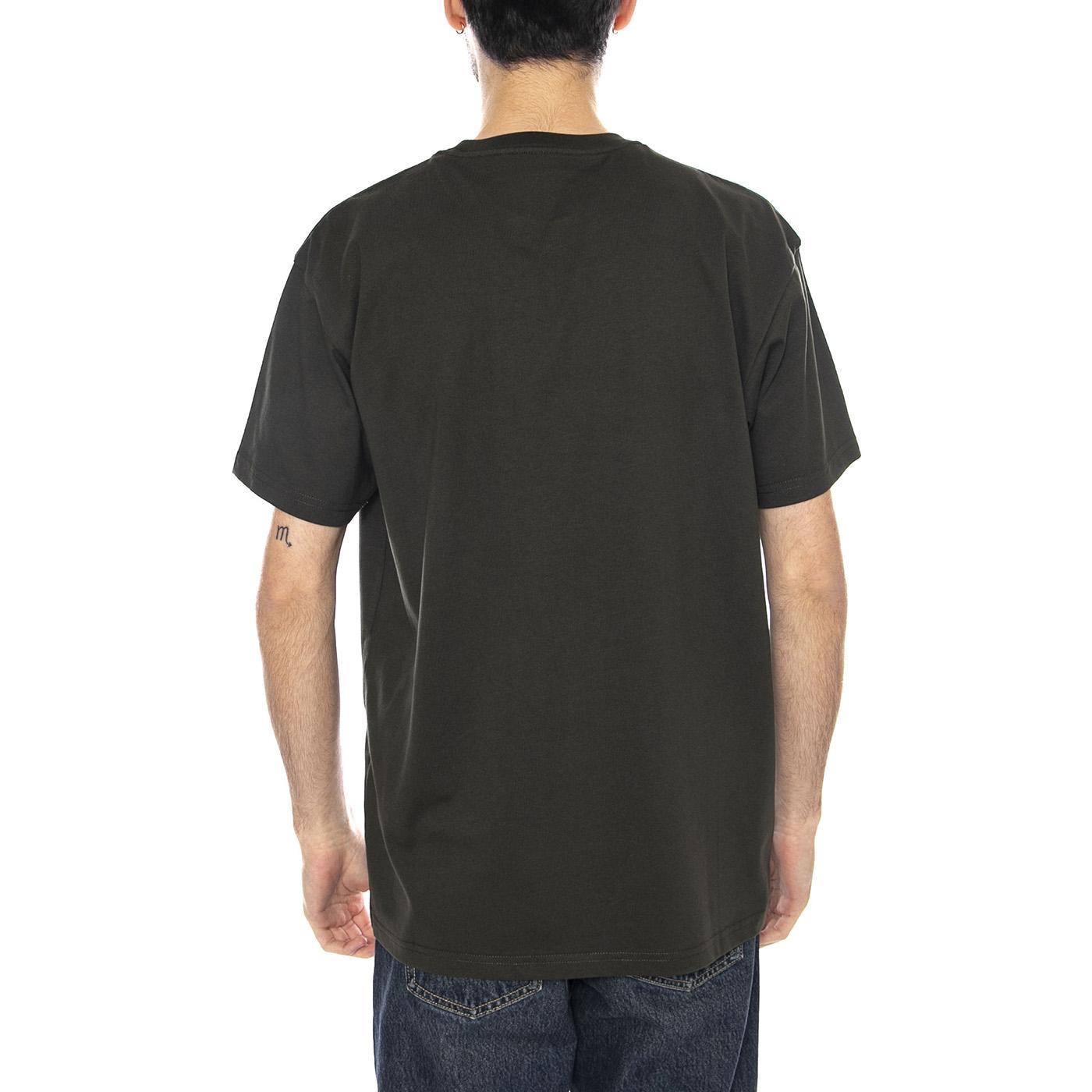 S/S Chase Maglietta -- Maglietta Uomo Olive / Gold Verde I026391.3CBXX . CARHARTT WIP 