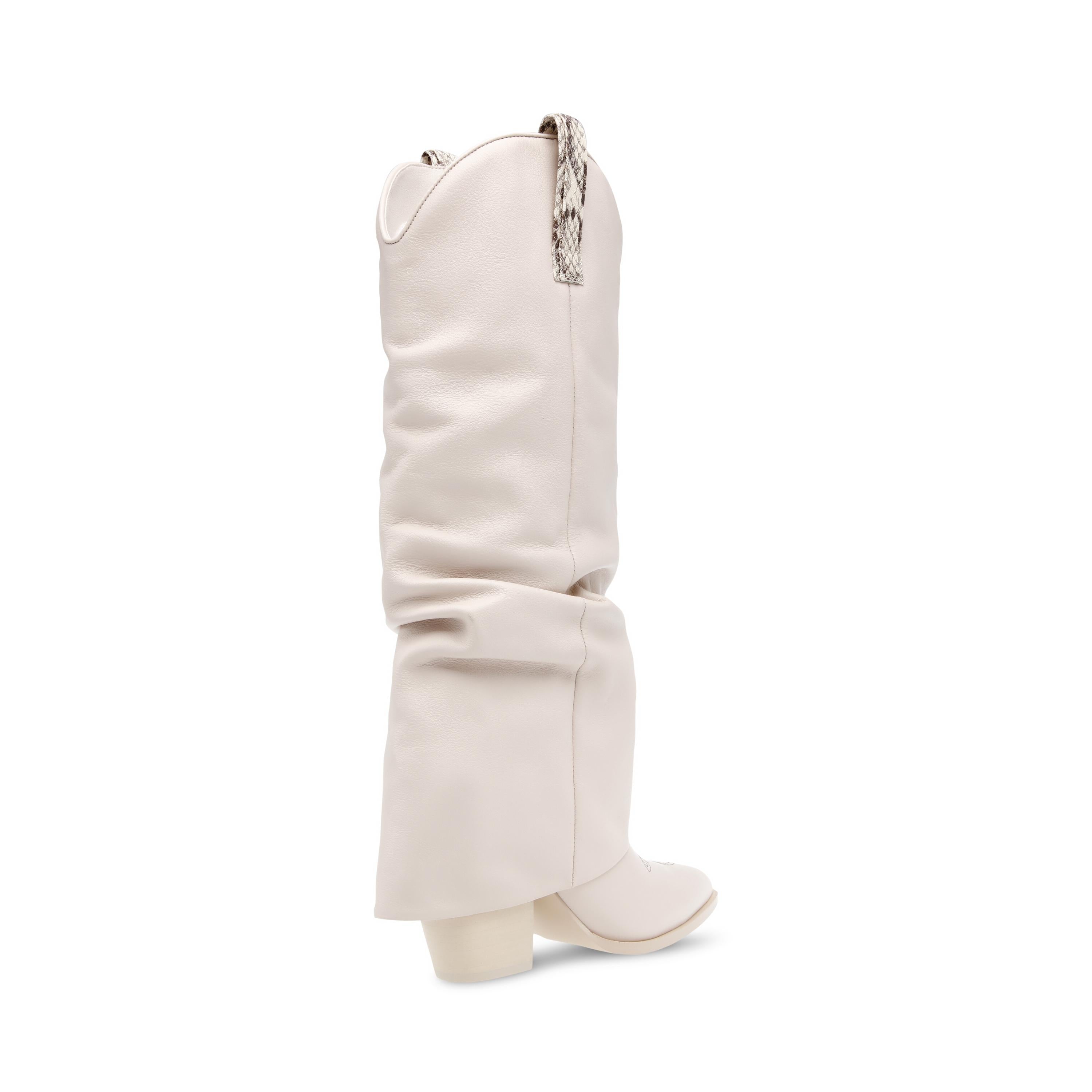 Lassy Bone Leath - Stivali Donna Bianchi SMSLASSY-287  STEVE MADDEN 