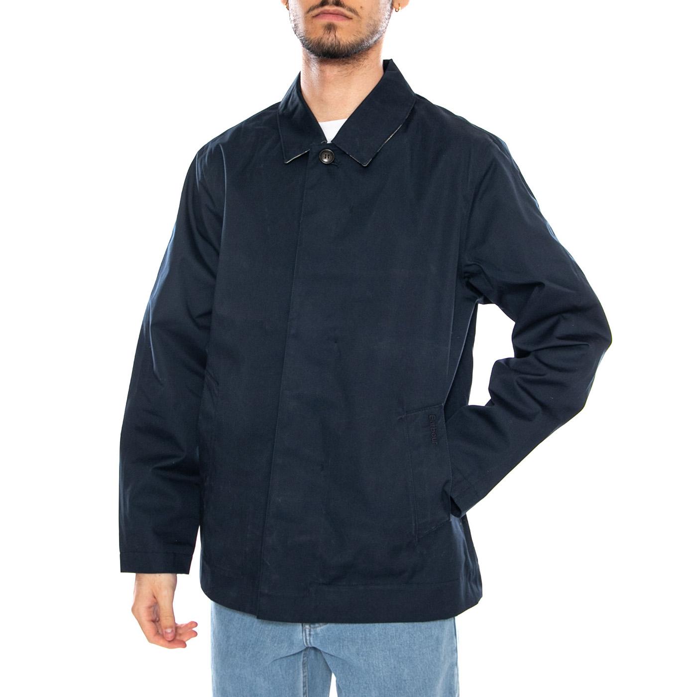Short Roking Waterproof Jacket Navy - Giacca Uomo Blu Scuro<BR/> MWB1130 NY72 BARBOUR 