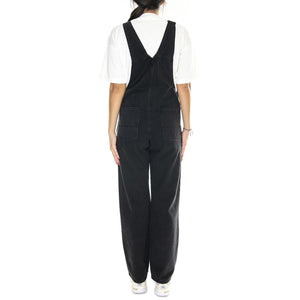 W' Bib Double Knee Black /stone washed I032706.8906  CARHARTT WIP 