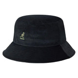 Cord-Bucket-Hat - Schwarz - KANGOL ACCESSORIES