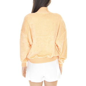 W' Sweatshirt Heb - Felpa Donna Arancione SF6385-HEB  LACOSTE 
