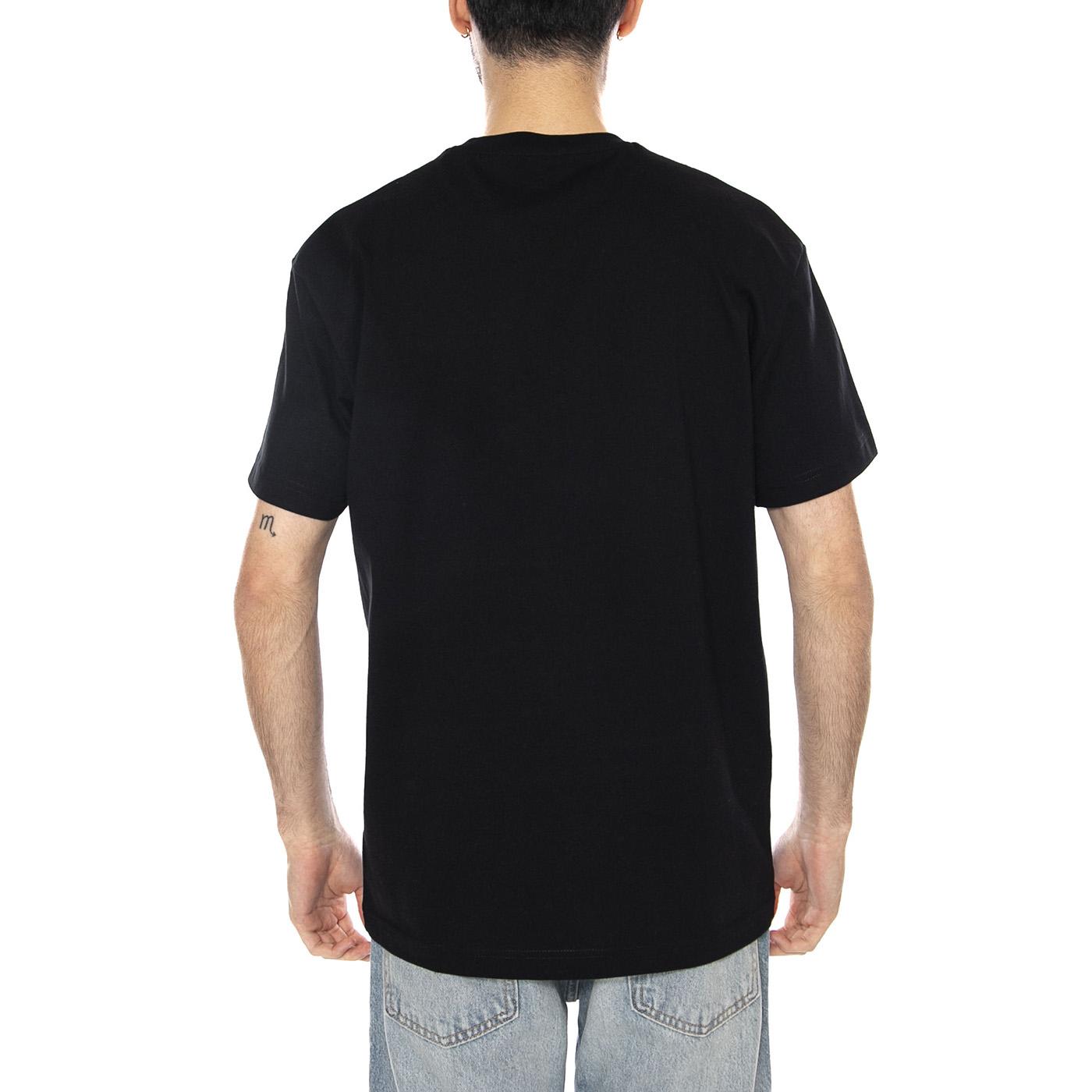 SS SMALL LOGO TEE BLACK - Maglietta Girocollo Uomo Nera 112376492 BLK LEE 