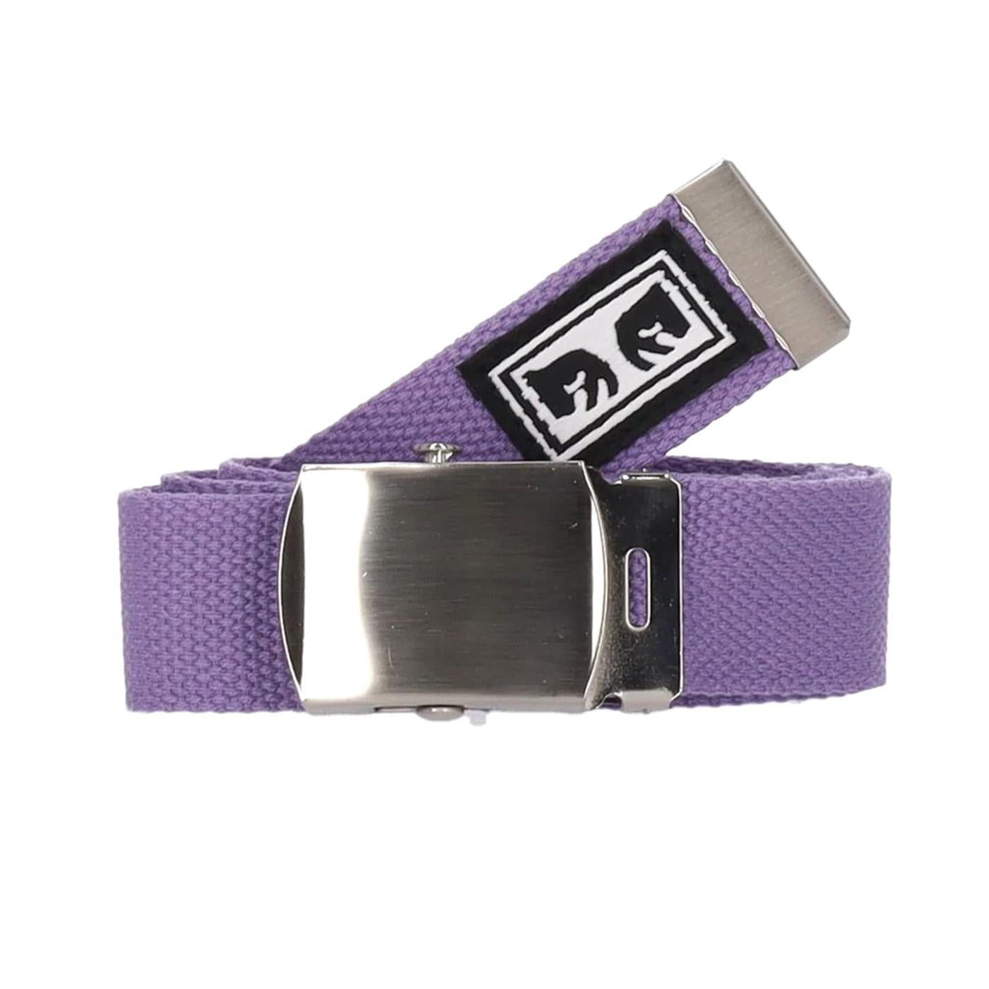 Big Boy Web Belt Lavender Silk - Cintura Viola / Multicoore 100050026 LAV OBEY 