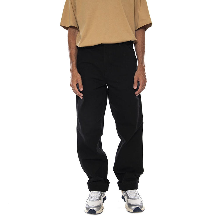 SINGLE KNEE PANT CBLACK - Pantaloni Denim Jeans Uomo Neri I031497 8902 CARHARTT WIP 