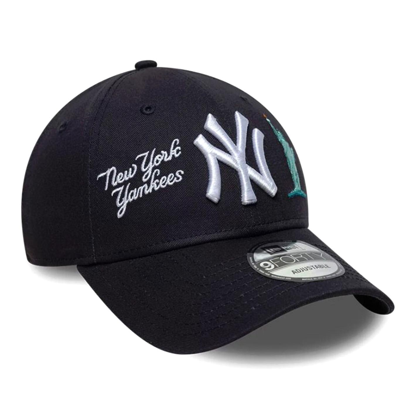 CITY ICON 9FORTY® NEW YORK YANKEES NAVY - Cappellino con Visiera Blu 60856324 NVY NEW ERA 