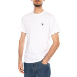 ESSENTIAL SPORTS TEE - Herren-T-Shirt mit Rundhalsausschnitt in Weiß Herren BARBOUR