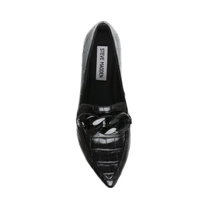 Famed Black Croc - Scarpe Basse Donna Nere SMSFAMED-BLA  STEVE MADDEN 