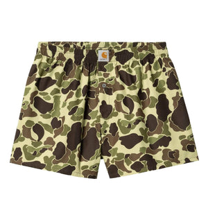 Cotton Boxer Camo Duck, Green - Boxer Uomo Camo Multicolore I032355.2EQXX  CARHARTT WIP 