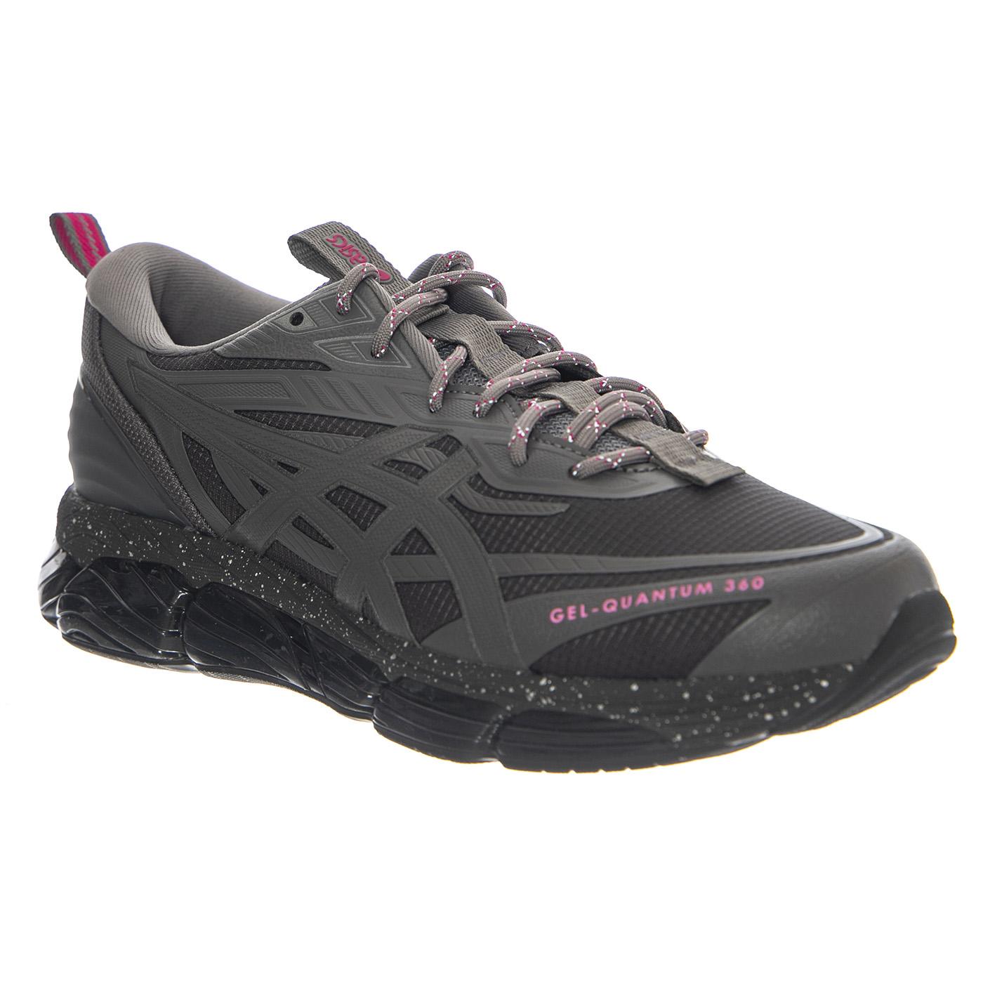 GEL-QUANTUM 360 VIII UTILITY Obsidian Grey / Black - Scarpe Stringate Uomo Nere 1203A471-025  ASICS 