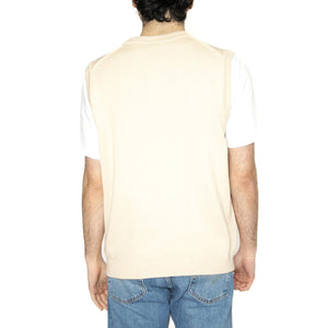Madison Vest Sweater Fleur De Sel / Black - Gilet Uomo Beige I033036.2NQXX  CARHARTT WIP 