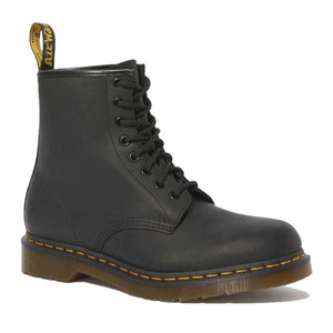 1460 GREASY BLACK - Stivaletti Stringati Uomo Neri 11822003 . DR.MARTENS 