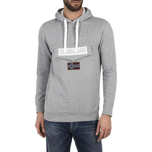 BURGEE MED GREY MEL N0YG2C160  NAPAPIJRI 