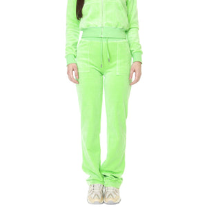 Cotton Rich Del Ray Pocket Pant Summer Green - Pantaloni Sportivi Donna Verdi JUCJCCB221003-SUM  JUICY COUTURE 