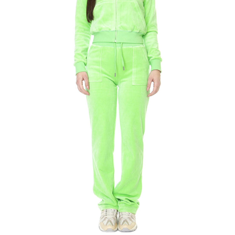 Cotton Rich Del Ray Pocket Pant Summer Green - Pantaloni Sportivi Donna Verdi JUCJCCB221003-SUM  JUICY COUTURE 