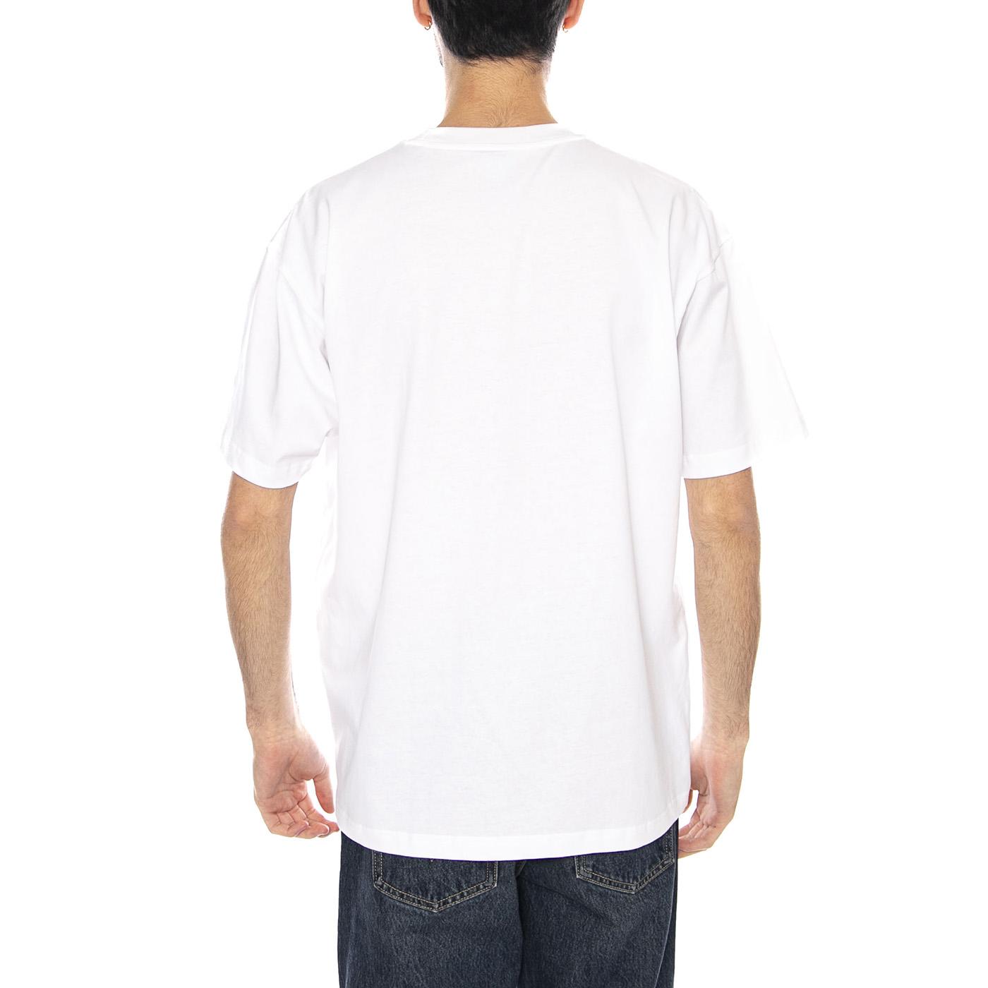 HUF Set 2 Pack Magliette -- Magliette Uomo Bianche AC01013 WHT HUF 