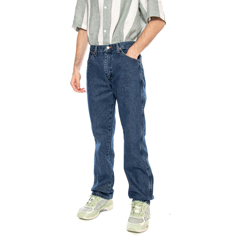 13MWZ Stonewashed Blue - Pantaloni Denim Jeans Uomo Blu 112358496 BL WRANGLER 