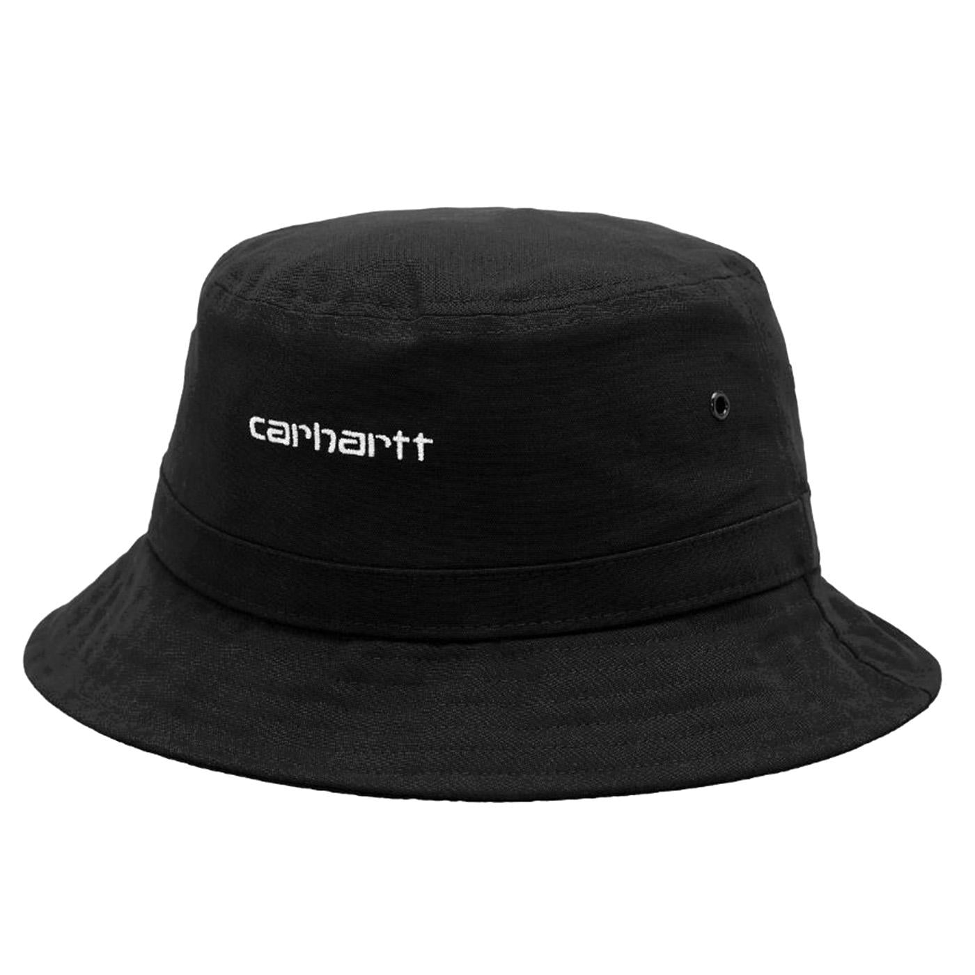 Script Bucket Hat Black / White - Cappello da Pescatore Nero I029937.0D2XX  CARHARTT WIP 