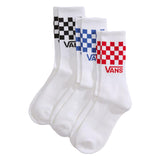 Classic Check Crew White - Set mit 3 Paar weißen Socken  ACCESSOIRES VANS