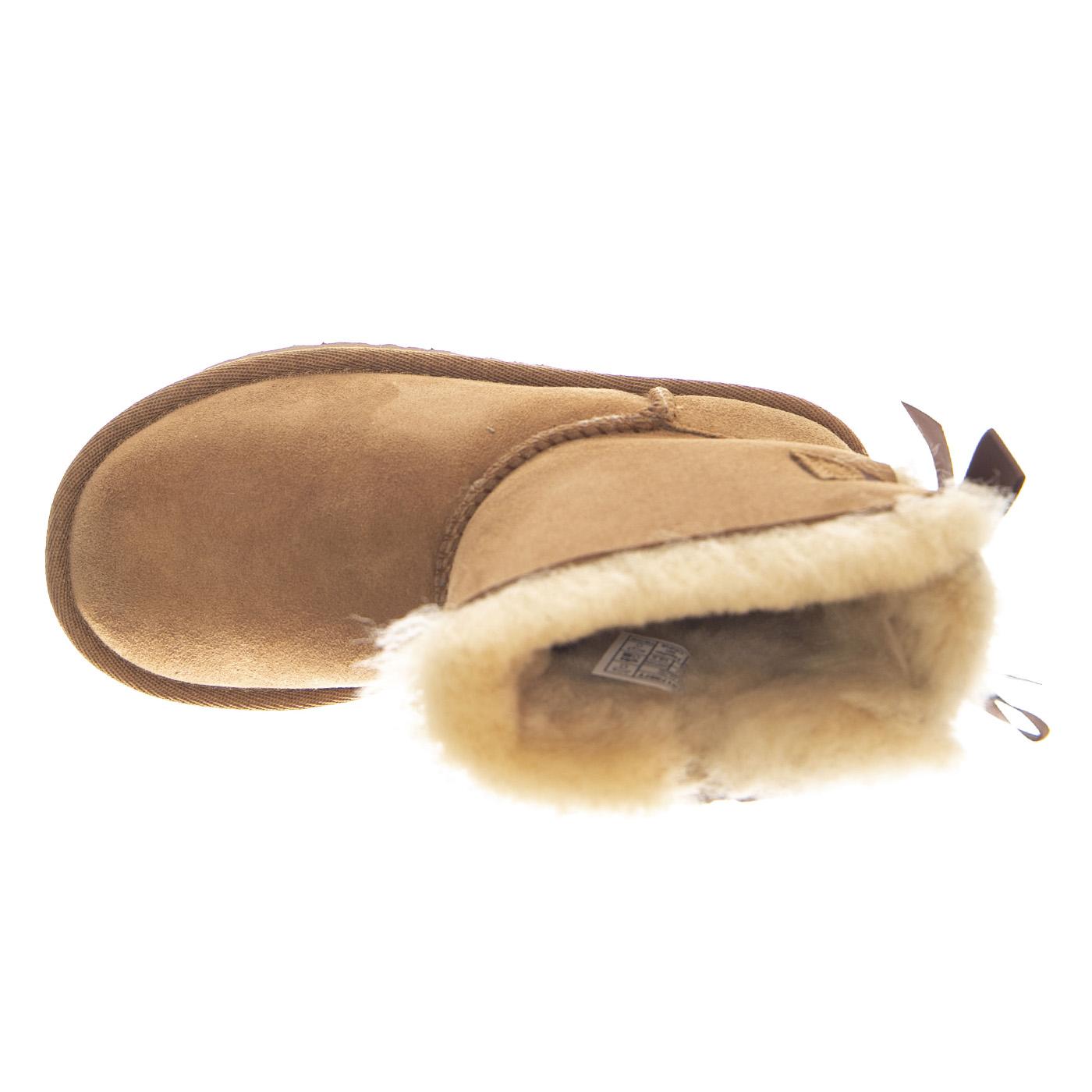 MINI BAILEY BOW II CHESTNUT - Stivaletti Bambino Marroni UGKBLBOWMCN1017397K . UGG 