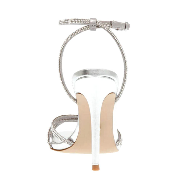 Slayed Crystal Silver - Sandali Donna Argento SMSLAYED-CRY  STEVE MADDEN 